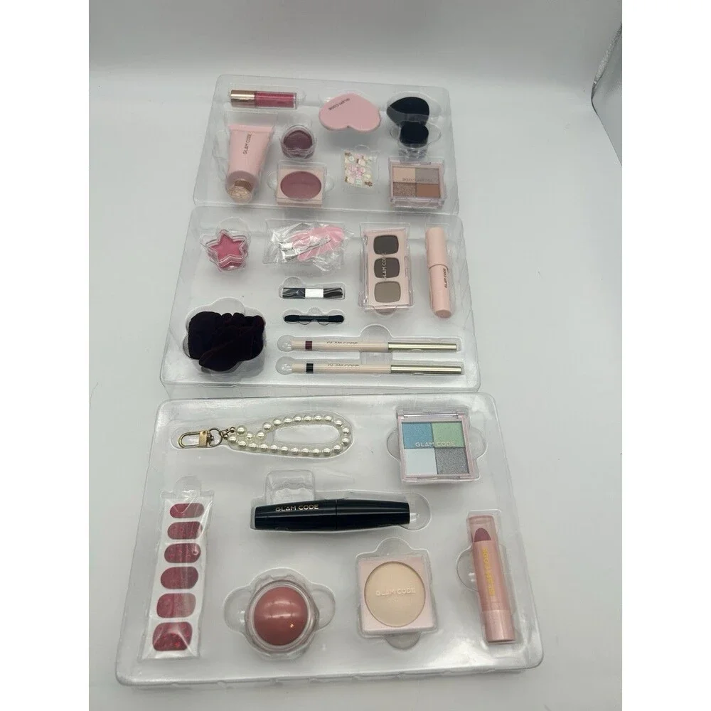 Glam Code 24 Day Advent Calendar Mystery Box Makeup Set for Pre-Teen & Teens